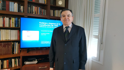 Manuel Balado, en el Club Alcorce de Córdoba
