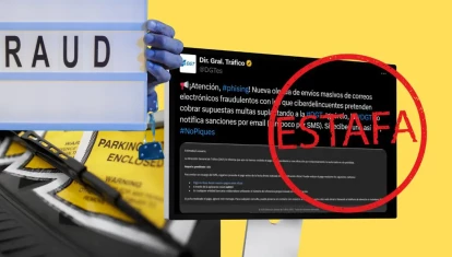 Alerta por una nueva estafa que suplanta a la DGT para cobrar falsas multas de tráfico