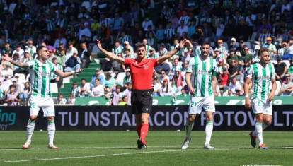 Moreno Aragón, objeto de todas las críticas en el duelo de ayer