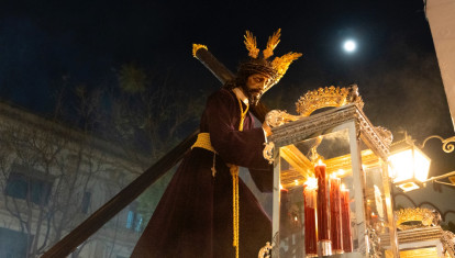 La procesión del Soberano Poder HERMANDAD QUINTA ANGUSTIA SEMANA SANTA CORDOBA 2025