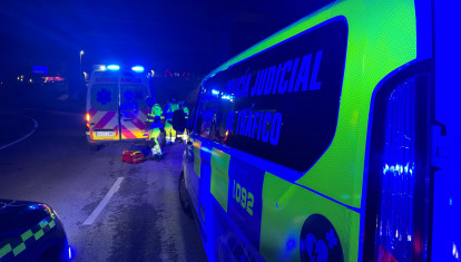 Accidente de tráfico en Alcorcón