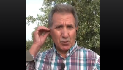 El agricultor jienense Antonio Miguel en su participación en 'Espejo Público'