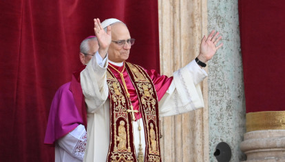 El nuevo papa León XIV, el cardenal estadounidense Robert Francisco Prevost