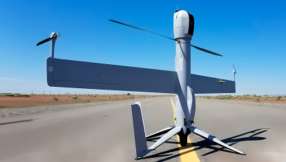 Flexrotor, el dron que despega y aterriza en vertical y trabaja en equipo con helicópteros militares o civiles