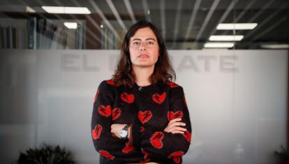 La periodista Emilia Landaluce en una entrevista con El Debate