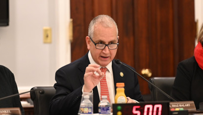 El congresista republicano Mario Díaz-Balart en una sesión de trabajo en Washington D.C.