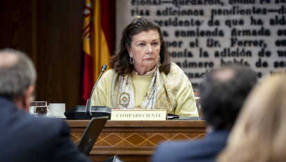 La expresidenta de Ineco Carmen Librero comparece en la Comisión sobre el ‘caso PSOE’ en el Senado