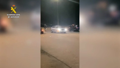 Carreras ilegales de coches en Valladolid