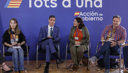 Sánchez, reunido con asociaciones de víctimas de la dana de Valencia, este jueves