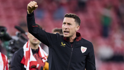 El futbolista Óscar de Marcos