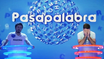 Imagen de un programa de Pasalabra en su etapa en Telecinco