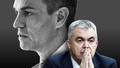 Pedro Sánchez y Santos Cerdán