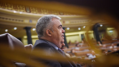 El secretario de Organización del PSOE, Santos Cerdán