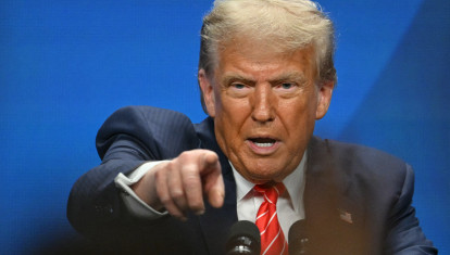 El presidente de Estados Unidos, Donald Trump, en la cumbre de la OTAN en La Haya