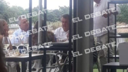 Santos Cerdán y Ernesto Gasco reunidos en secreto en el Hipódromo de Madrid