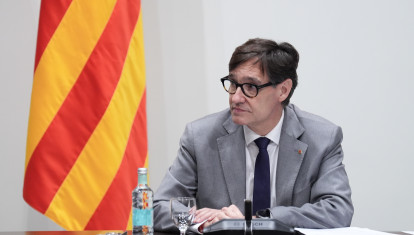 El presidente de la Generalitat de Catalunya, Salvador Illa