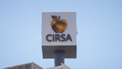 Fachada de la sede de Cirsa en Tarrasa.