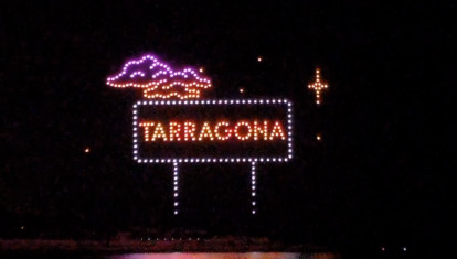 Espectáculo de drones en Tarragona