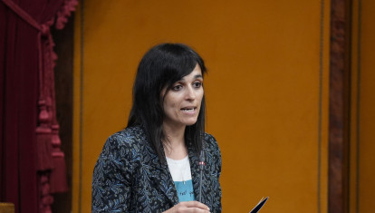 La líder de Aliança Catalana, Sílvia Orriols, en el Parlament