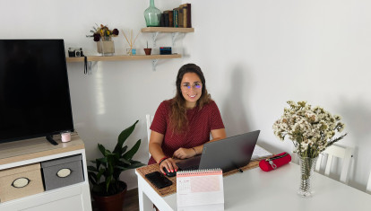 Soraya Cuesta, bióloga y nómada digital en Extremadura