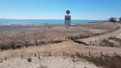 Imagen de archivo de la playa Belcaire, en Moncofa