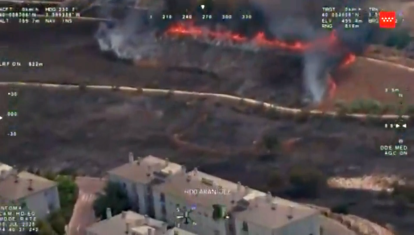 Imágenes del incendio en Aranjuez