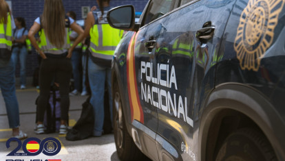 Un coche de la Policía Nacional en una imagen de archivo