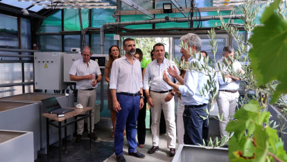 Ramón Fernández-Pacheco, en el Ifapa de Córdoba