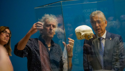 Juan Luis Arsuaga, director científico del Museo de la Evolución Humana