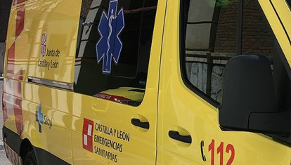 Imagen de archivo de una ambulancia del Sacyl