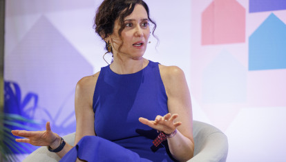 La presidenta de la Comunidad, Isabel Díaz Ayuso