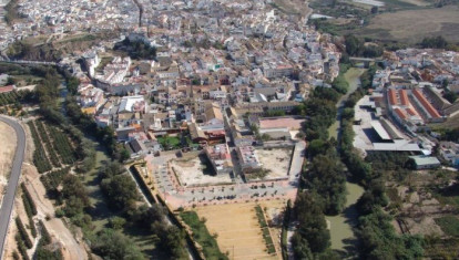 Vista aérea de Puente Genil