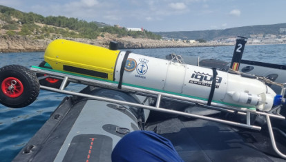 Dron submarino Sparus II de la Armada española