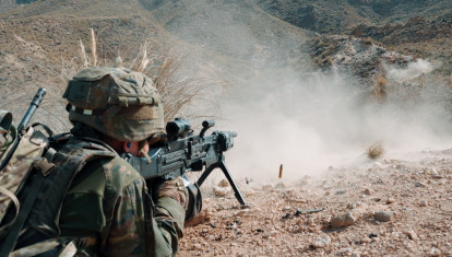 El Tercio Don Juan de Austria 3º de La Legión realiza ejercicios de fuego real e instrucción en combate convencional
