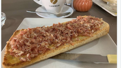 DESAYUNO JAMON TOSTADAS CORDOBA