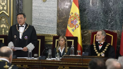 El Rey Felipe VI en la solemne apertura del Año Jidicial de 2024