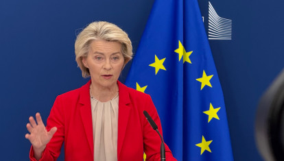 La presidenta de la Comisión Europea, Úrsula von der Leyen