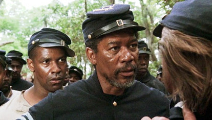 Morgan Freeman y Denzel Washington, en Tiempos de gloria