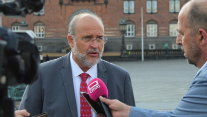 El vicepresidente primero, José Luis Martínez Guijarro