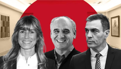 Begoña Gómez, Juan Carlos Barrabés y Pedro Sánchez