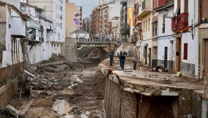 Imagen de archivo del estado de Chiva tras la dana del 29 de octubre de 2024.