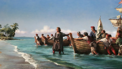 'La primera playa', de Augusto Ferrer-Dalmau