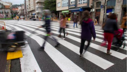 El paso de peatones más grande de España está en este municipio gallego