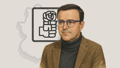 El candidato del PSOE en Extremadura, Miguel Ángel Gallardo