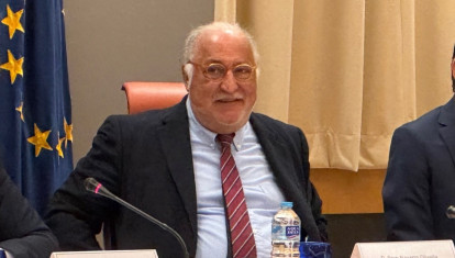 Imagen de Pere Navarro durante una rueda de prensa reciente