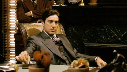 Al Pacino en una escena de El Padrino