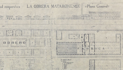 Los planos del proyecto de Gaudí para la Obrera Mataronense
