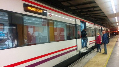 Los trenes de Cercanías de la Costa del Sol acumulan numerosas quejas por retraso y mal mantenimiento