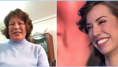 Rosa, en la conversación con su madre Irma