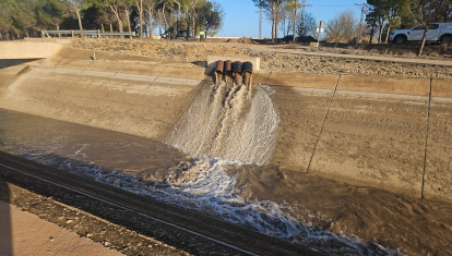 Derivación de agua del río Jardín al trasvase Tajo-Segura